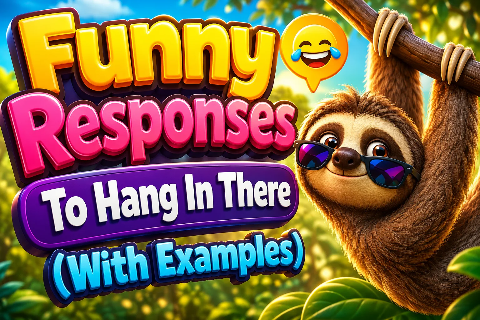 Funny Responses To Hang In There