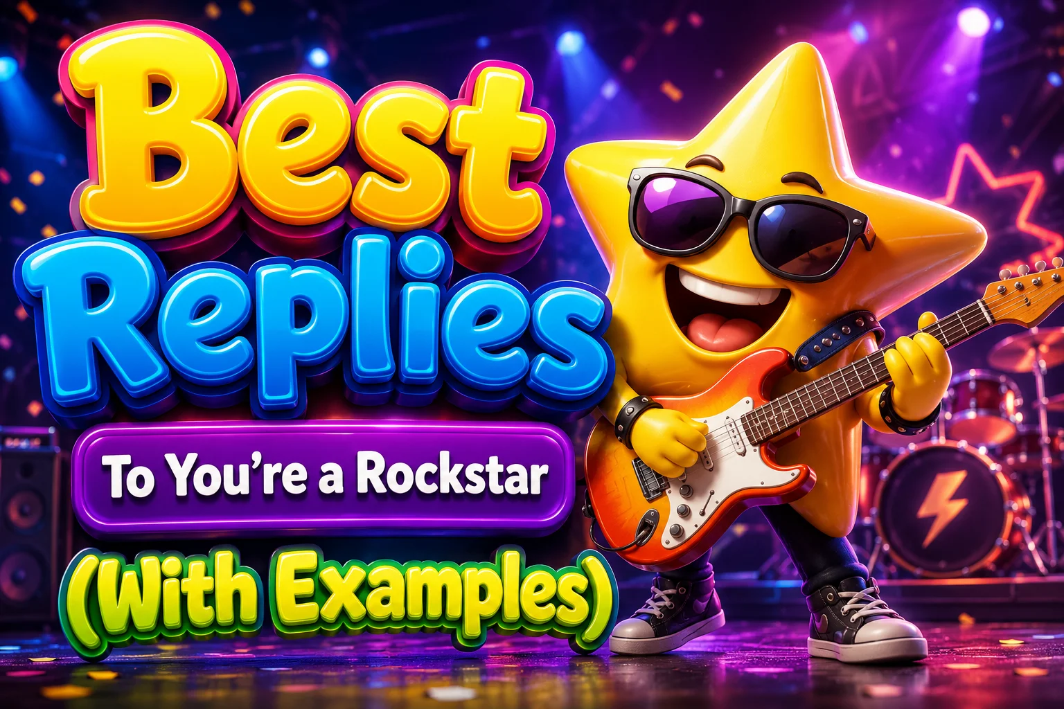 Best Replies To You’re a Rockstar (With Examples)