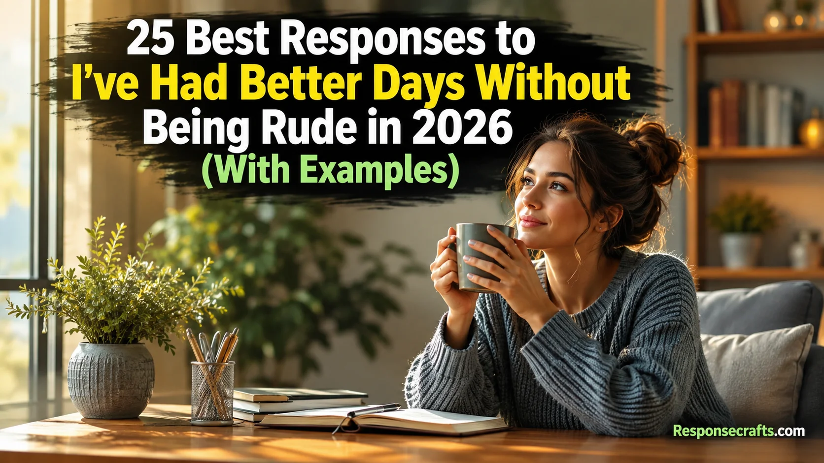 Best Responses to I've Had Better Days Without Being Rude