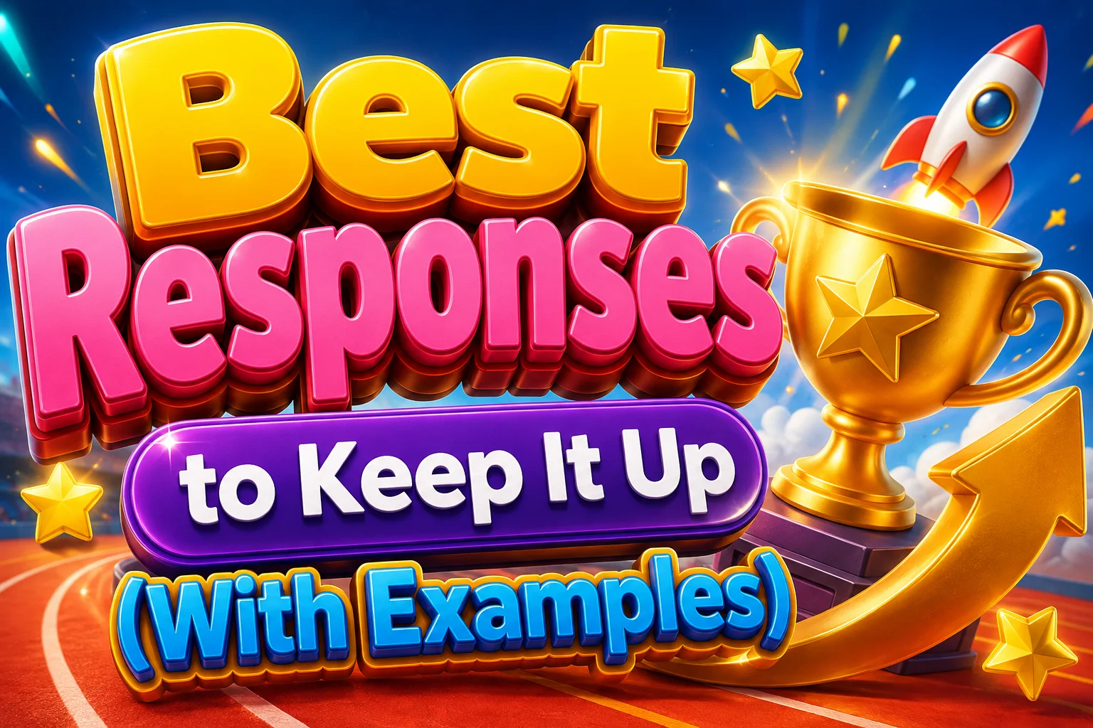Best Responses to Keep It Up (With Examples)