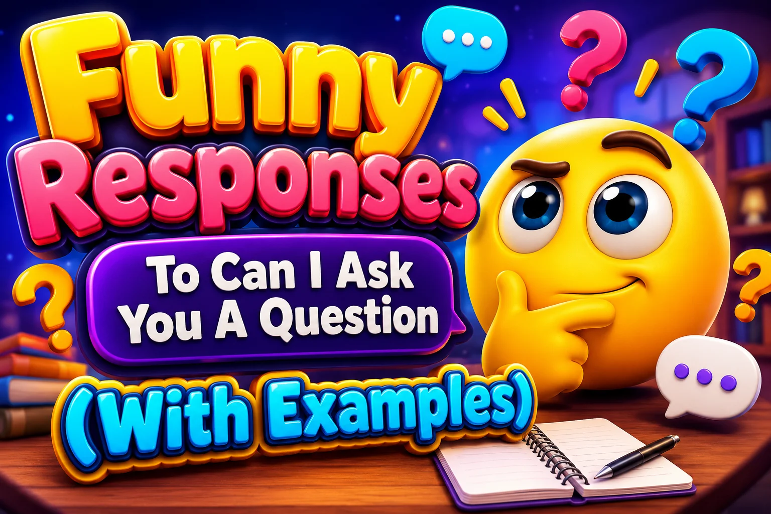 Funny Responses To Can I Ask You A Question (With Examples)
