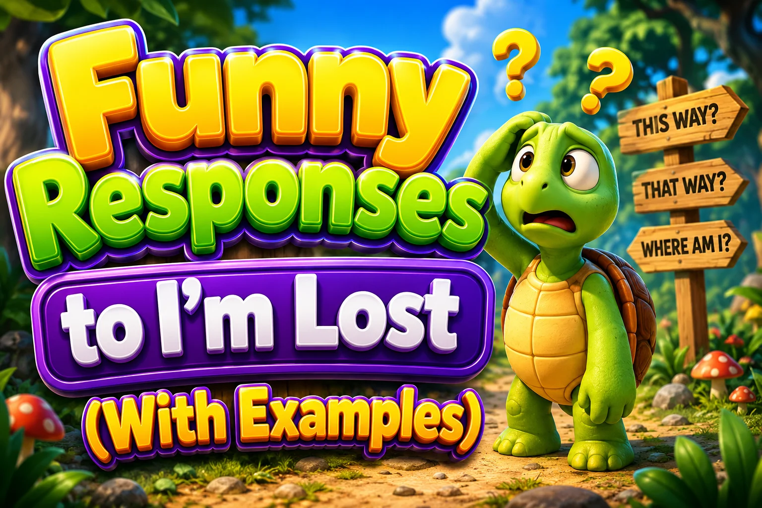 Funny Responses to I’m Lost