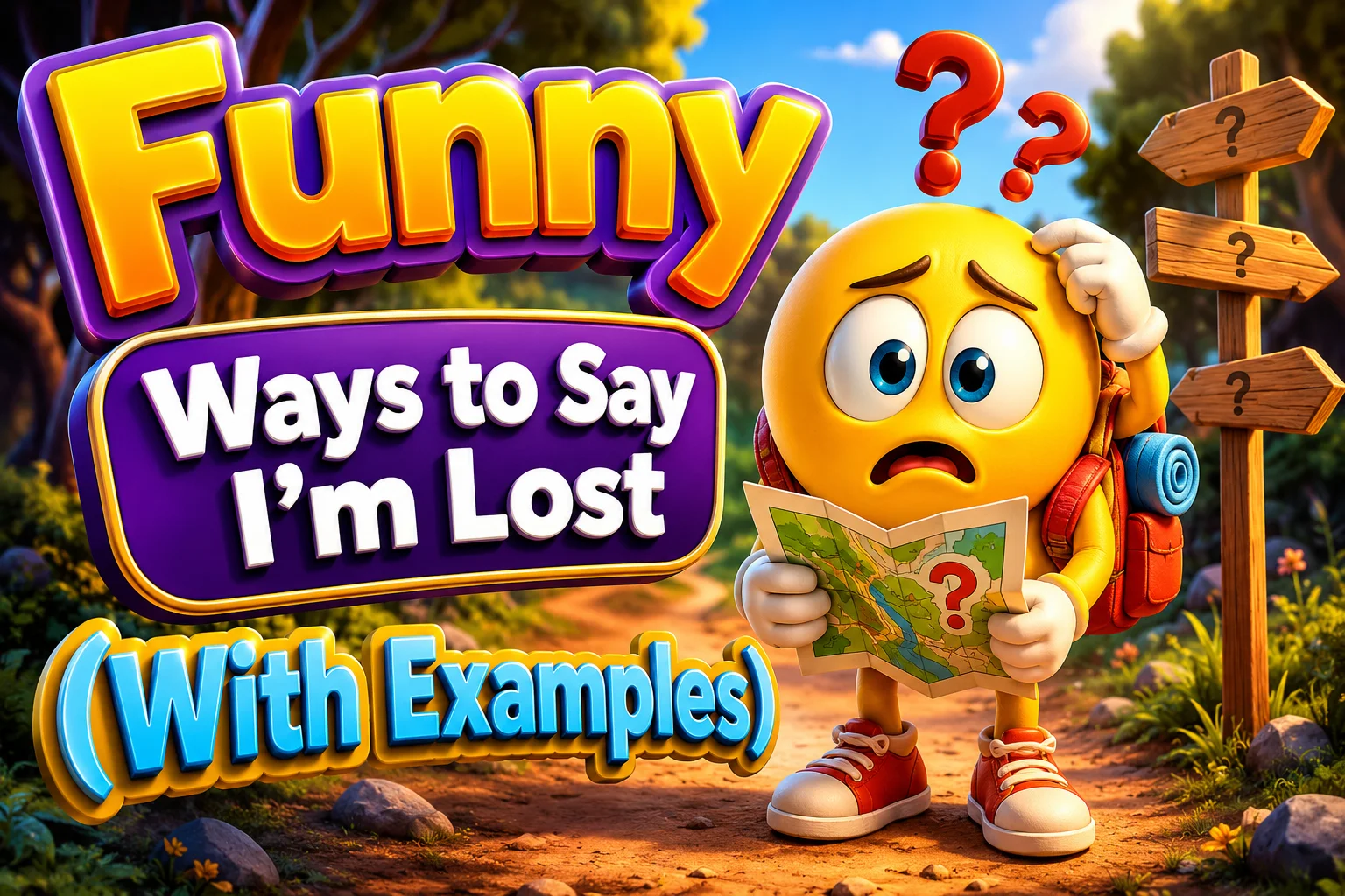 Funny Ways to Say I’m Lost (With Examples)