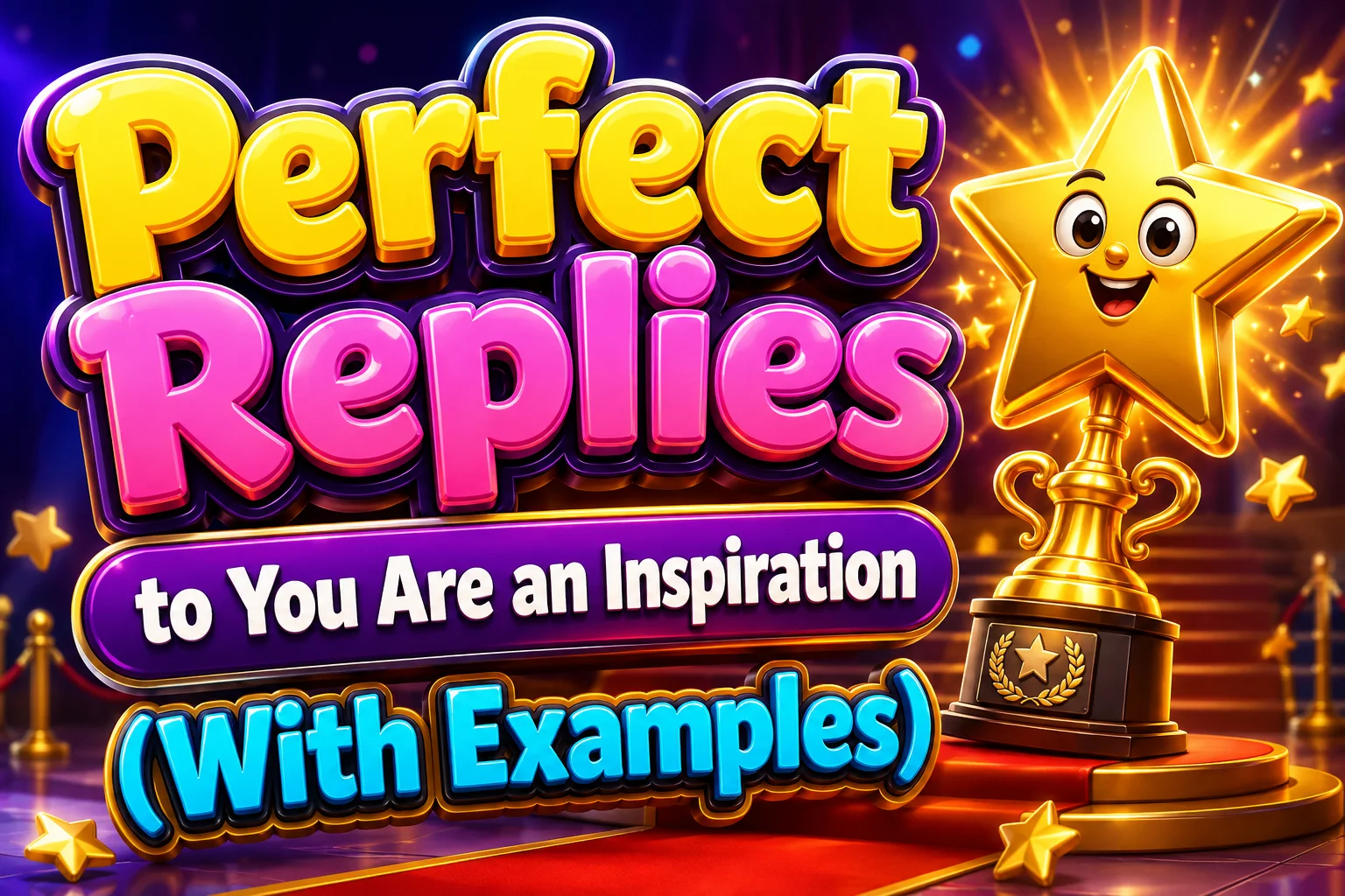 Perfect Replies to You Are an Inspiration