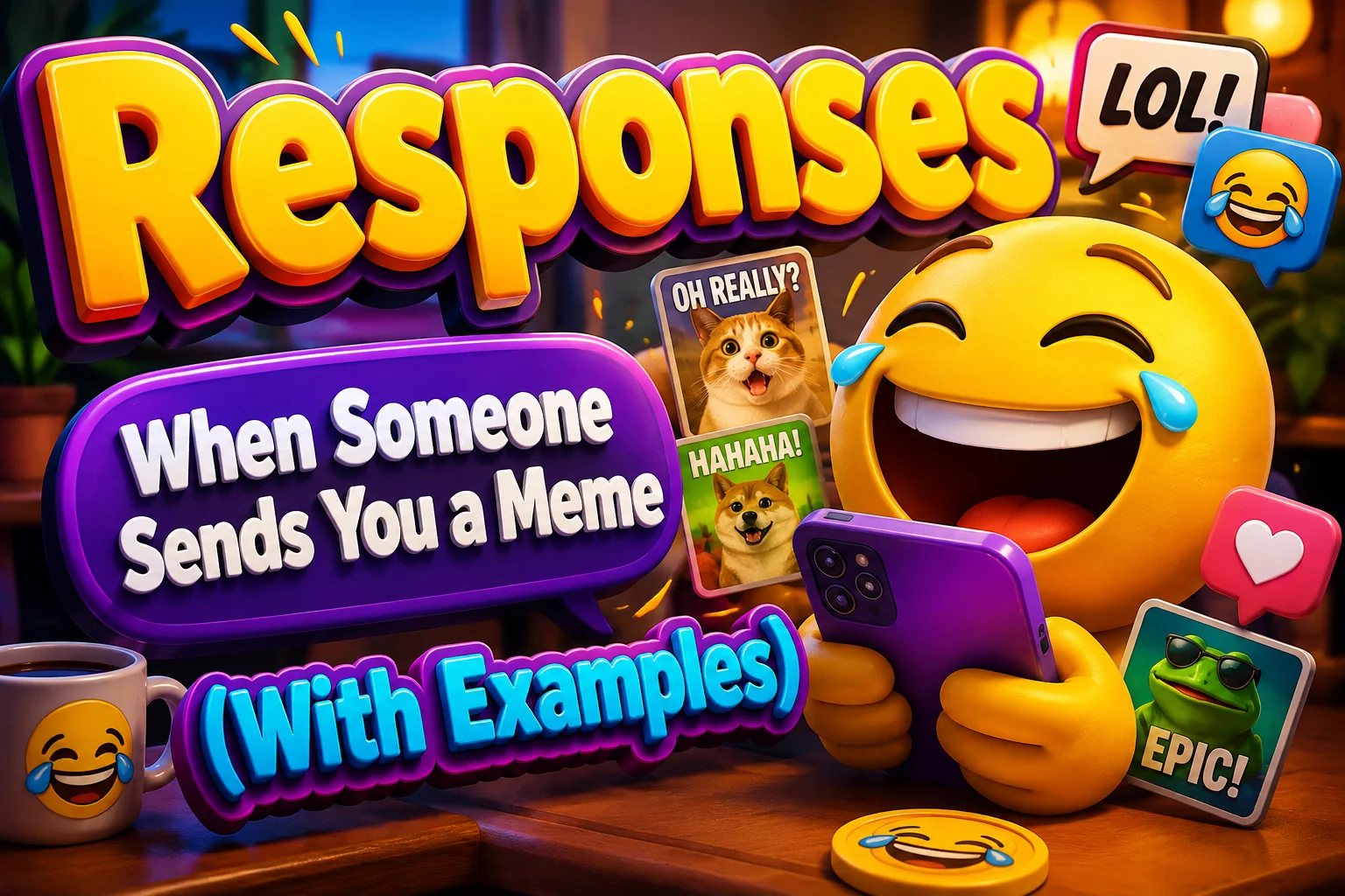 Responses When Someone Sends You a Meme