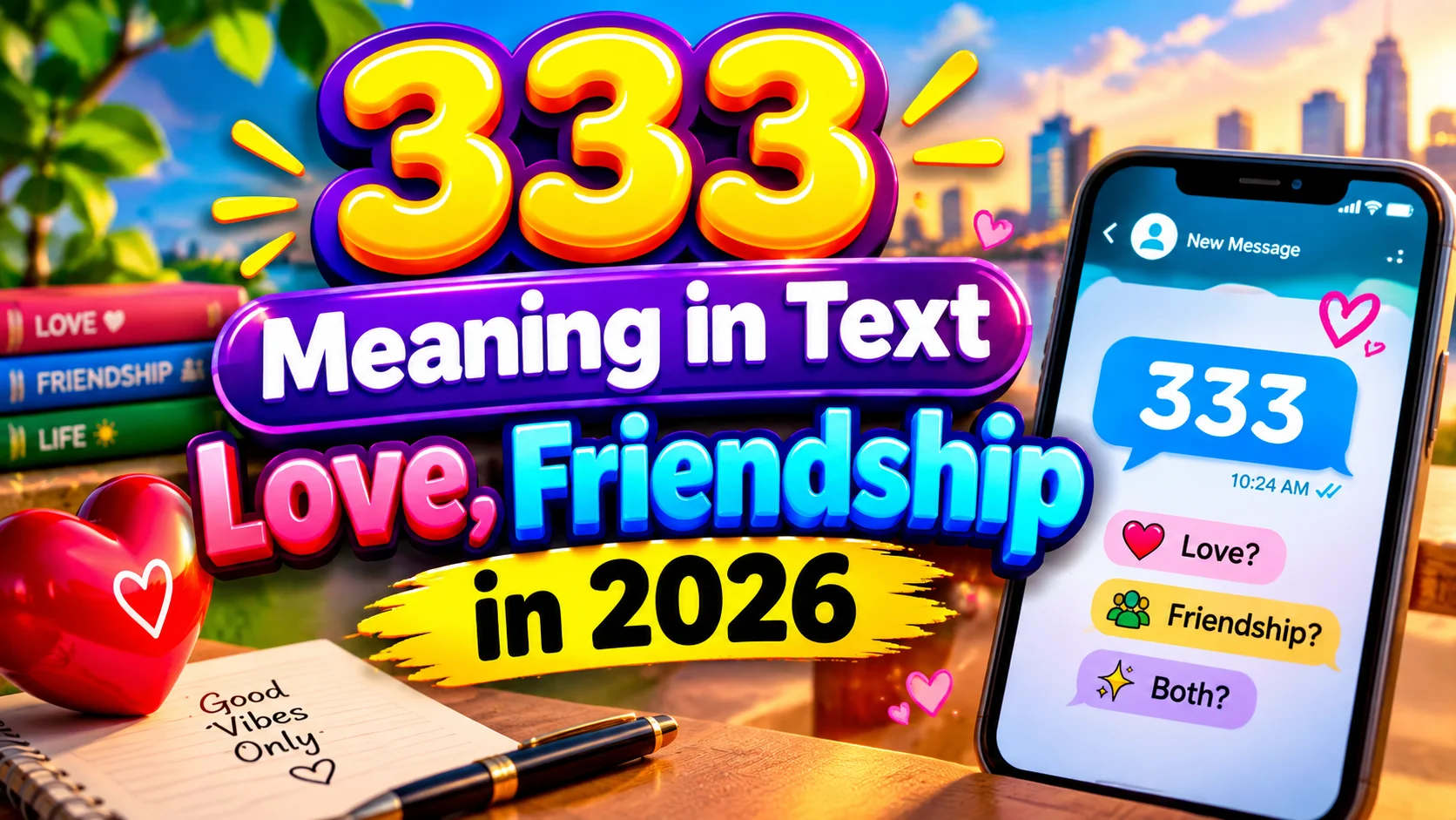 333 Meaning in Text | Love, Friendship in 2026