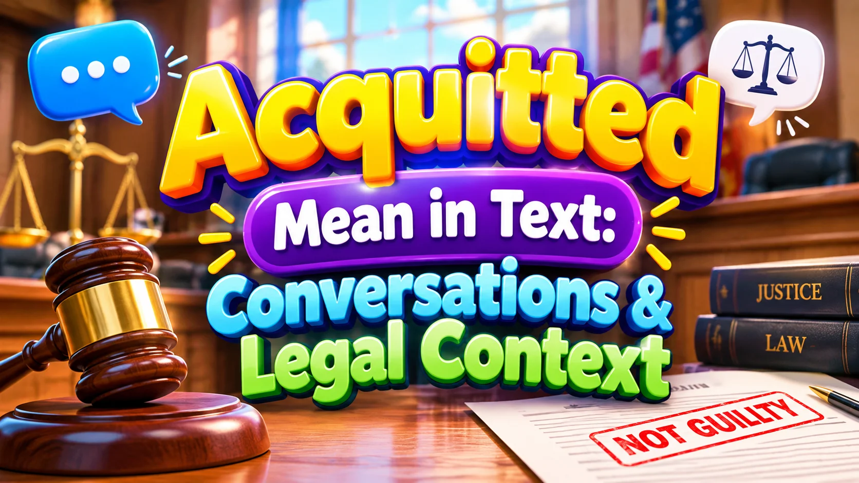 Acquitted Mean in Text