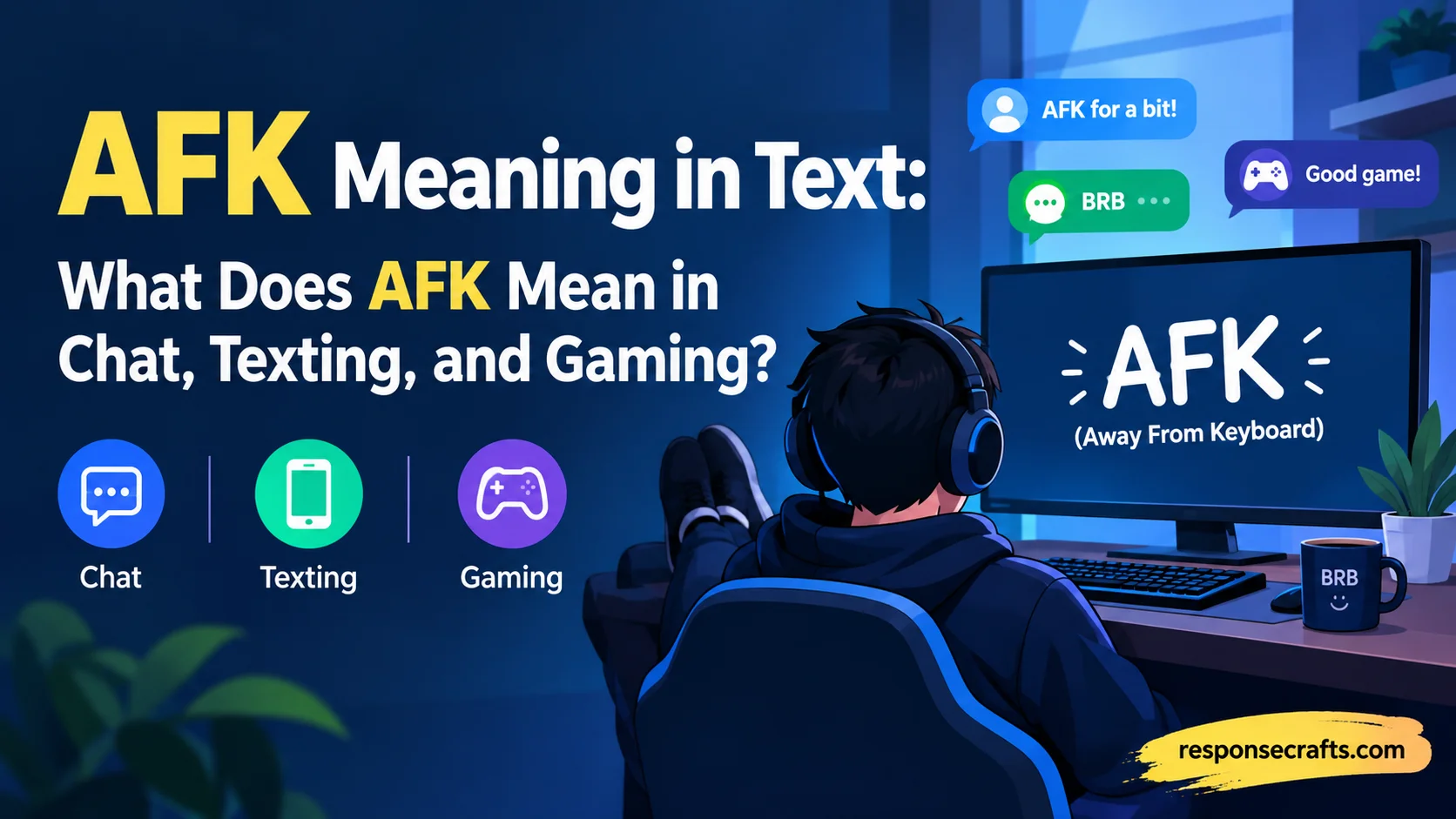AFK Meaning in Text: What Does AFK Mean in Chat, Texting, and Gaming