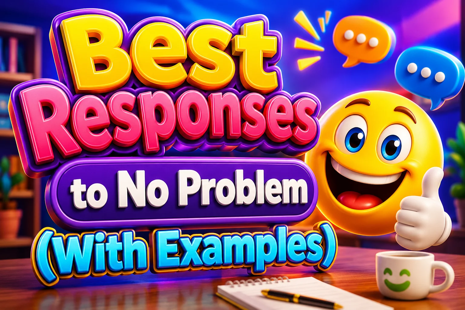 Best Responses to No Problem (With Examples)