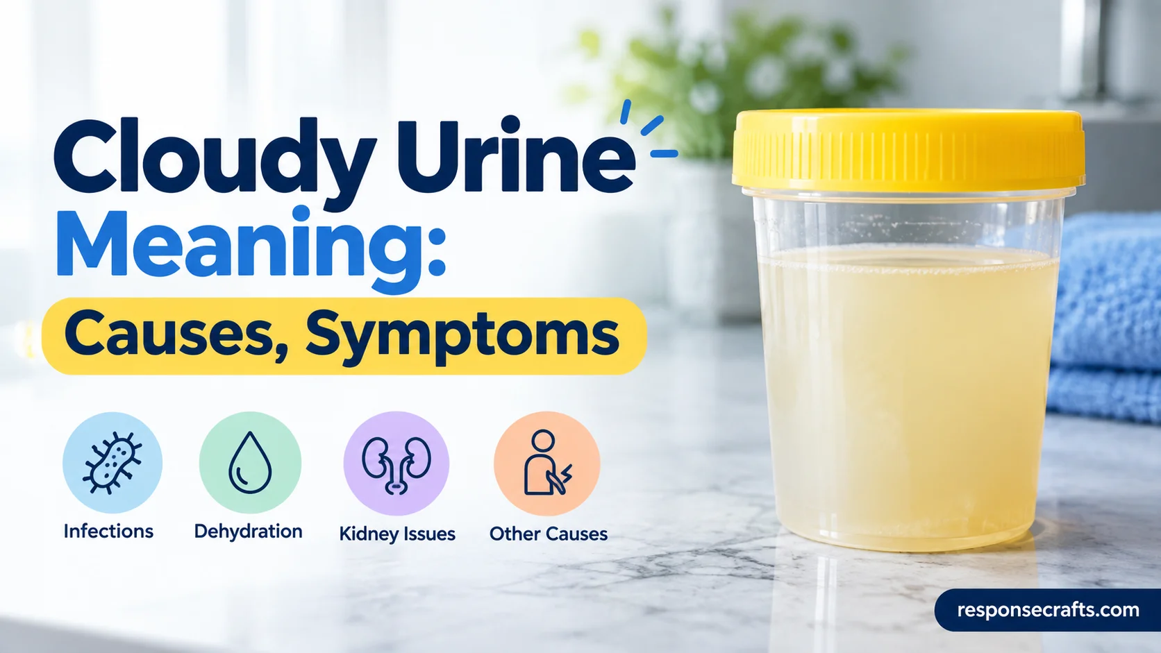 Cloudy Urine Meaning: Causes, Symptoms