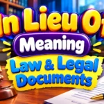 In Lieu Of Meaning