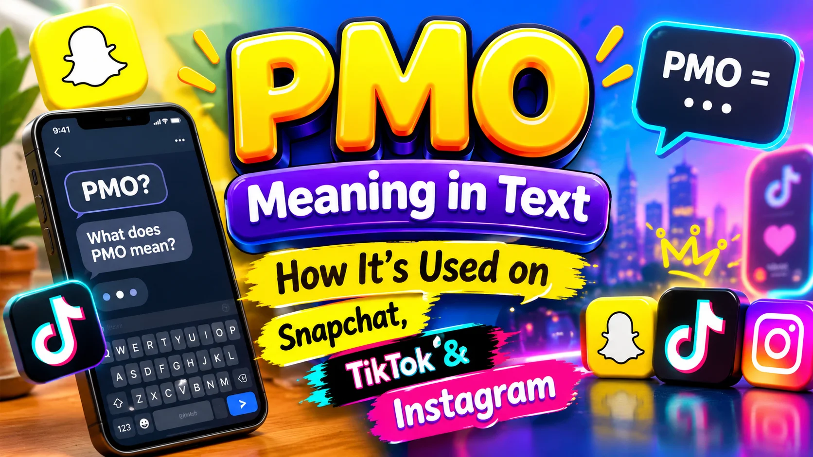 PMO Meaning in Text