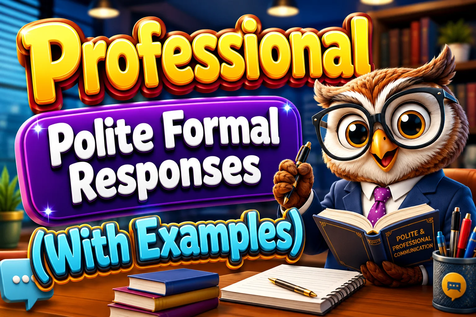 Professional Polite Formal Responses