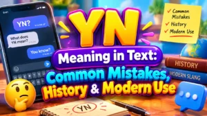 YN Meaning in Text: Common Mistakes, History & Modern Use