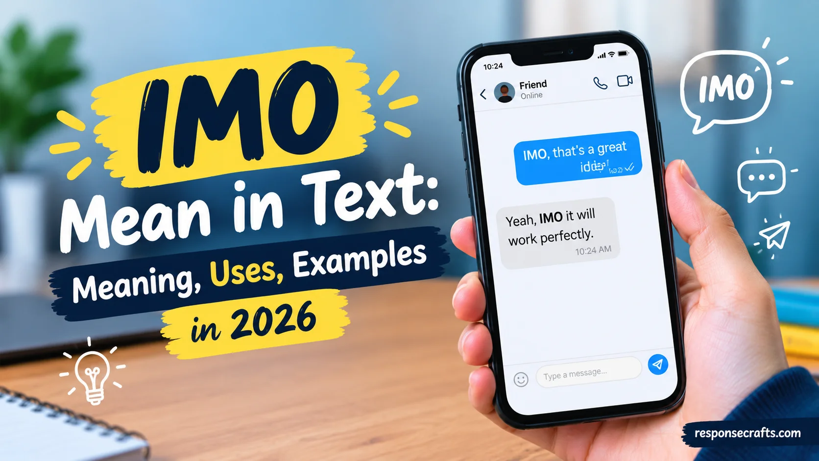 IMO Mean in Text: Meaning, Uses, Examples