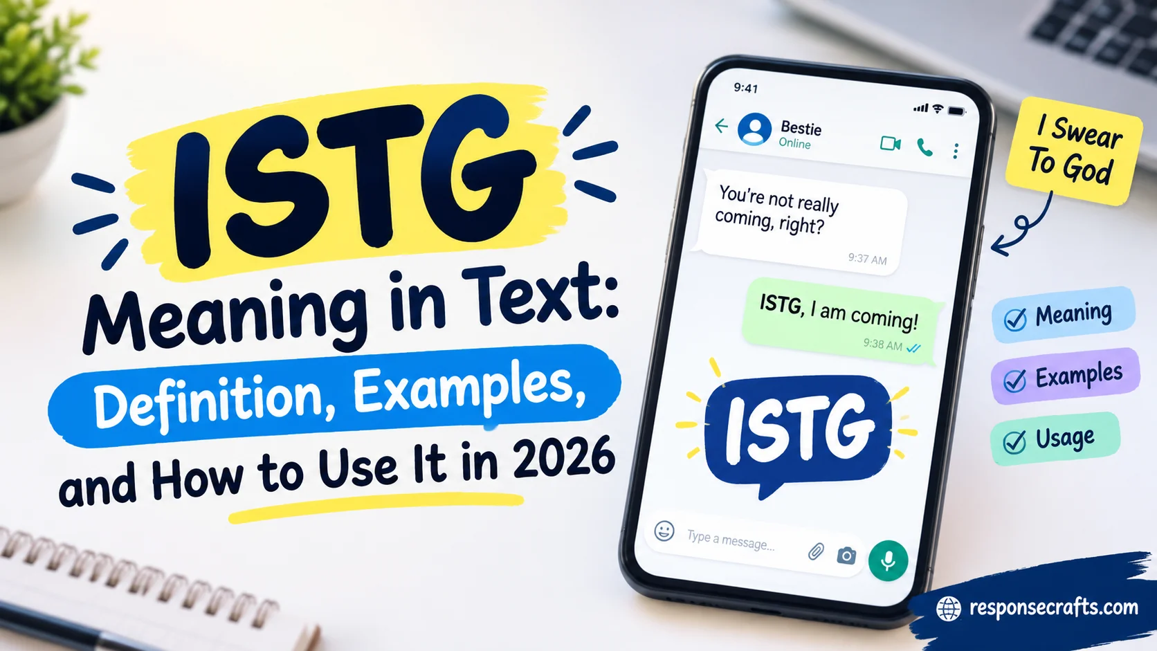 ISTG Meaning in Text: Definition, Examples, and How to Use It