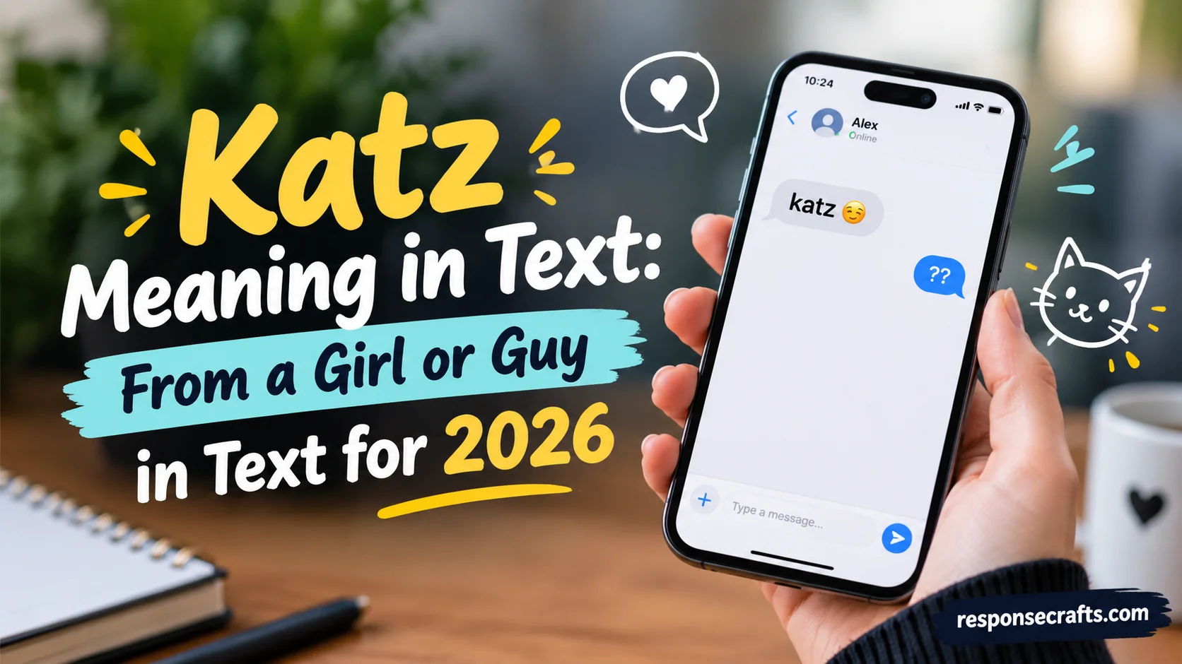 Katz Meaning in Text: From a Girl or Guy in Text