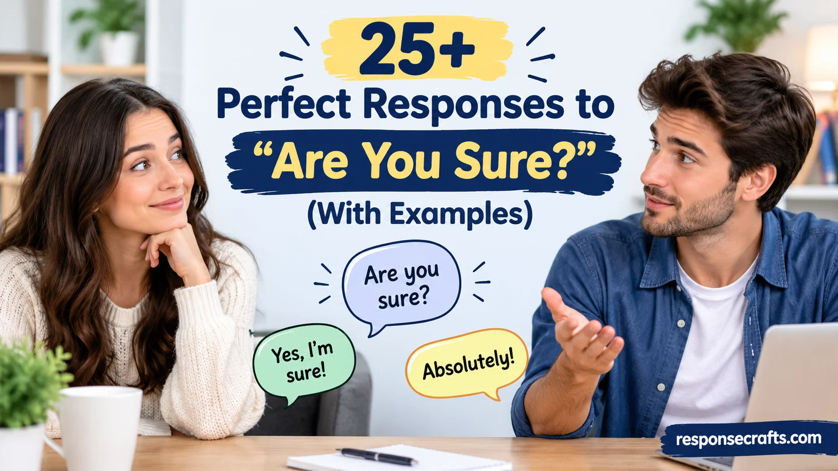 Perfect Responses to “Are You Sure?”
