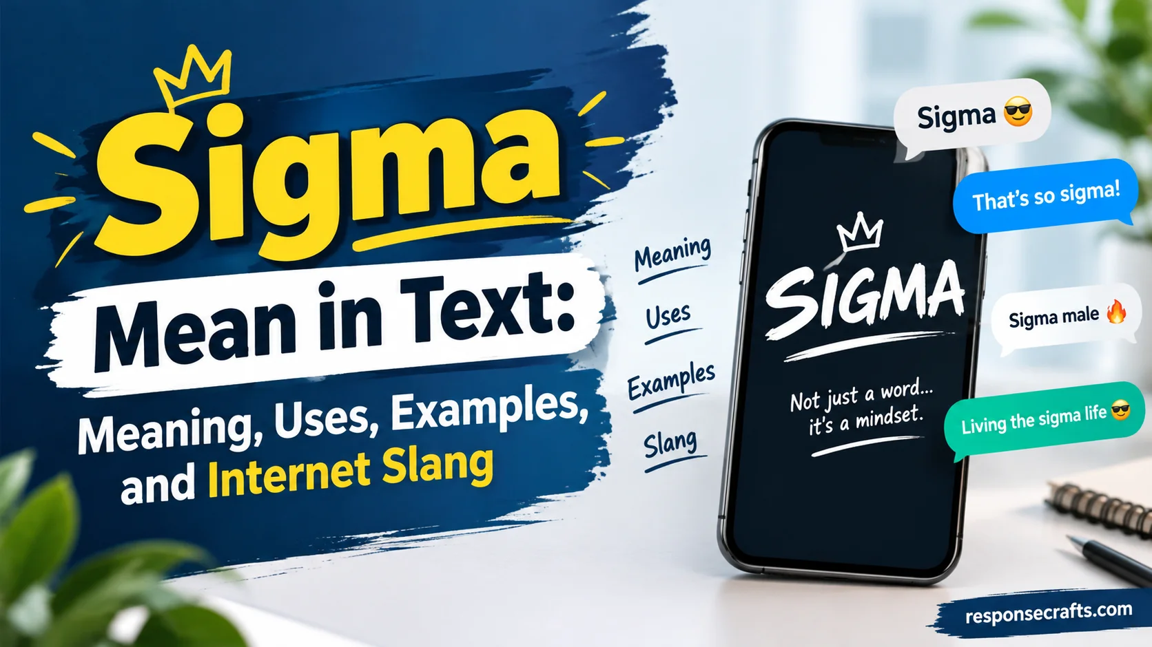 Sigma Mean in Text: Meaning, Uses, Examples, and Internet Slang