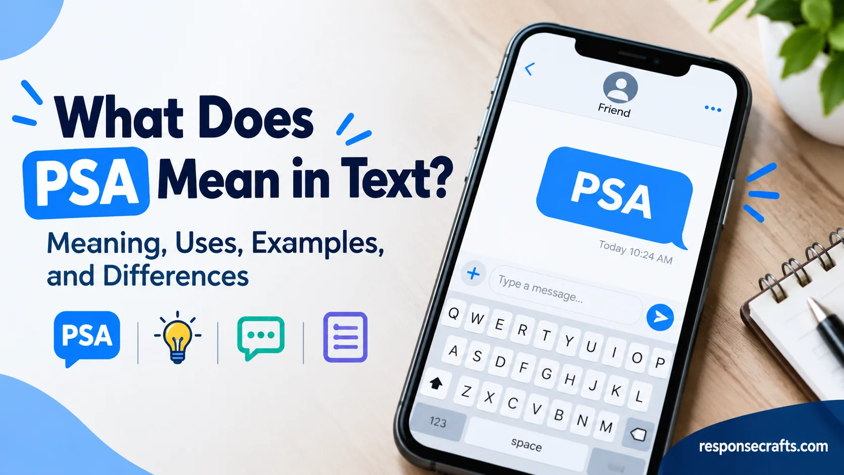 What Does PSA Mean in Text? Meaning, Uses, Examples